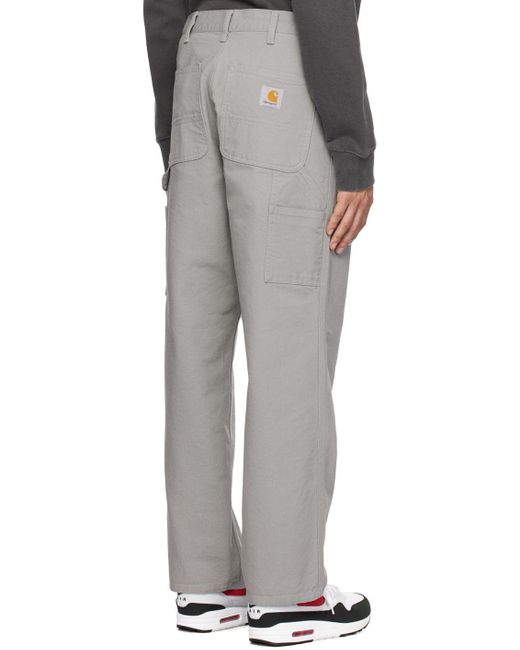 Carhartt WIP Terrell Striped Cotton Trousers - Farfetch