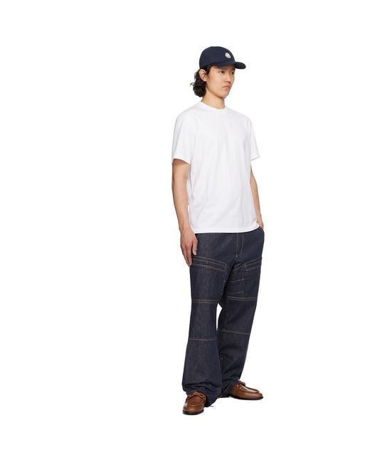 Moncler Genius Blue Mercedes-Benz By Nigo Paneled Jeans for men