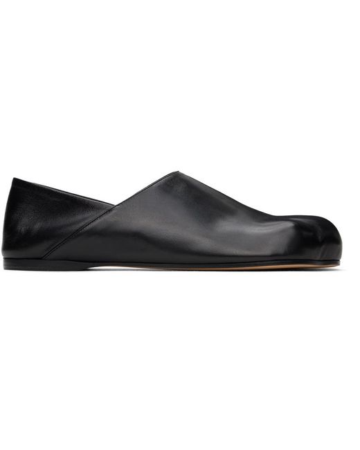 J.W. Anderson Black Paw Loafers