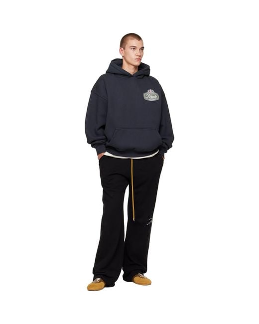 Rhude Blue Desert Racing' Hoodie for men