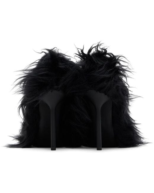 Balenciaga Flex Fur 110mm ヒール Black