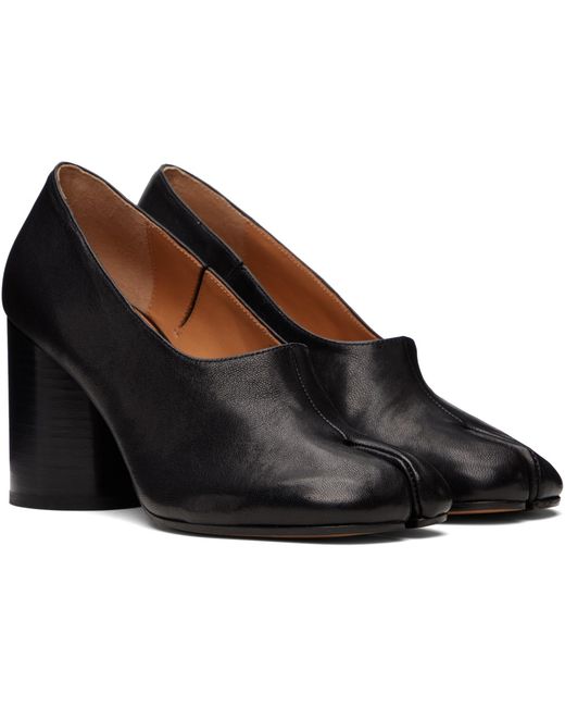 Maison Margiela Black Tabi Décolleté Heels