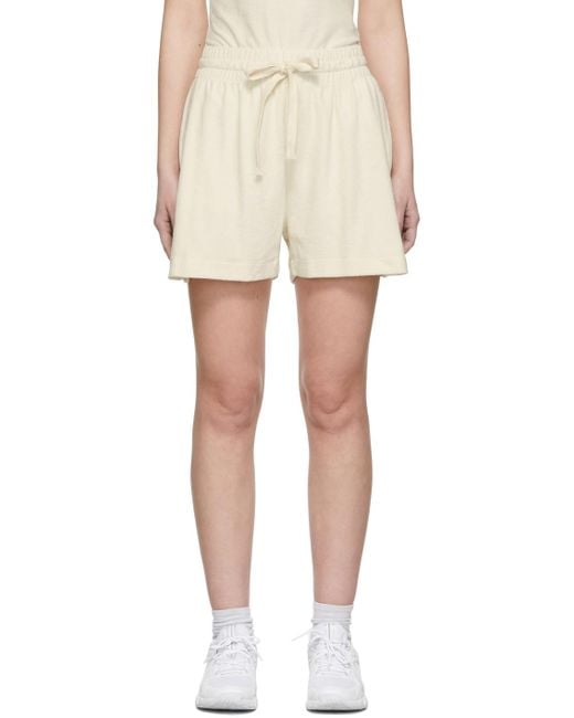 Halfboy Natural Off- Terry Shorts
