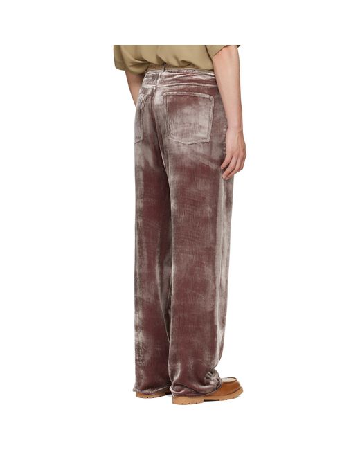 Magliano Multicolor Laser Flattone Silk Jeans for men