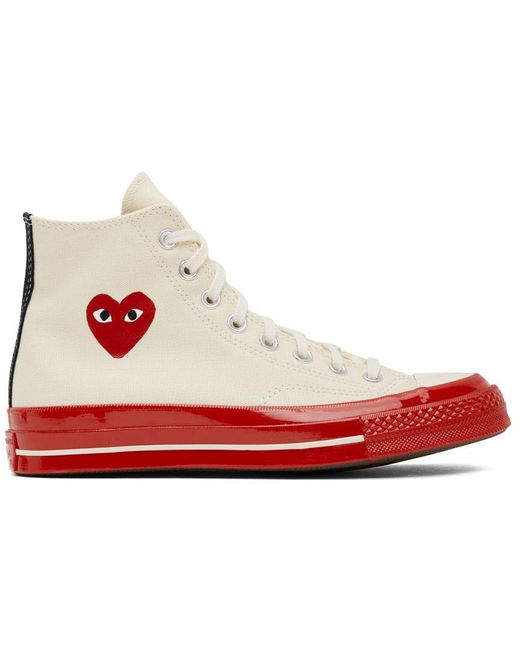 Comme des garçons play men's chuck taylor 197s sneakers best sale