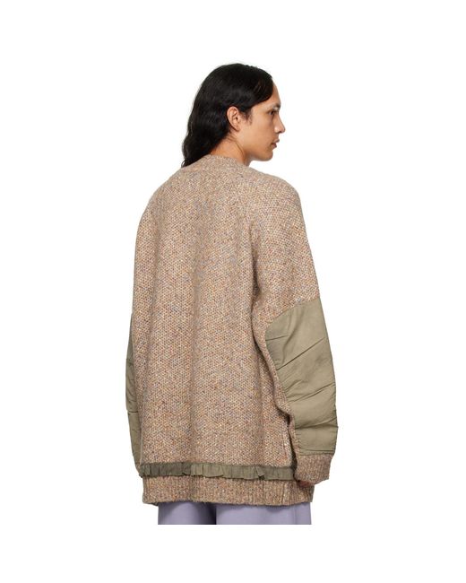 Pull beevoua e A.A.Spectrum光谱 pour homme en coloris Brown