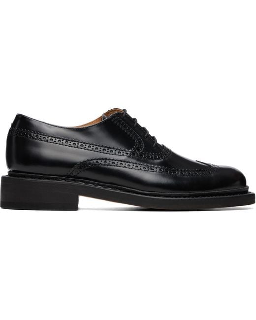 Our Legacy Black Brogue Parade Derbys