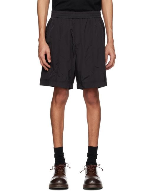 Wooyoungmi Black Four-pocket Shorts for men