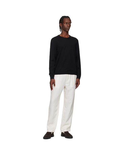 Boss Black Slim-Fit Merino-Wool Sweater for men
