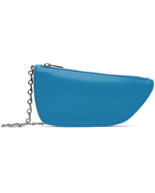 Burberry Blue Micro Shield Sling Bag