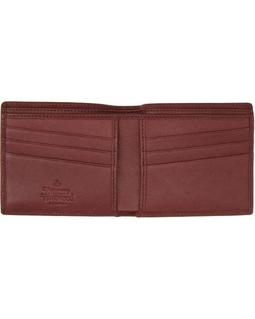 Vivienne Westwood Purple Bifold Wallet for men