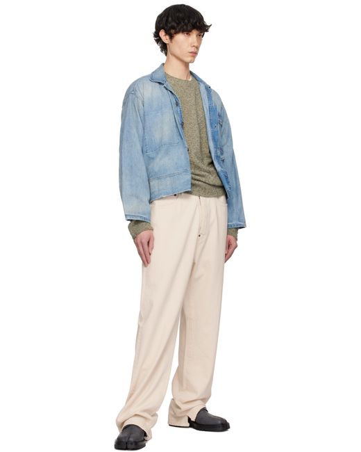メンズ Maison Margiela ブルー Sports デニムジャケット Blue