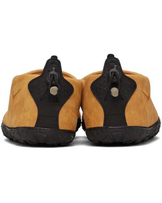 Nike Black Orange Acg Moc Premium Sneakers for men