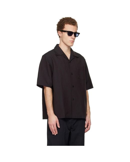 Visvim Black Keesey Sp S/S Shirt for men