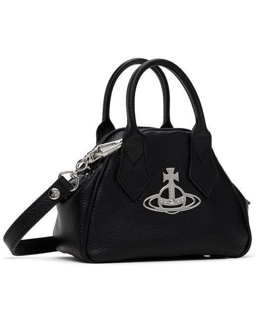Mini sac yasmine noir Vivienne Westwood en coloris Black