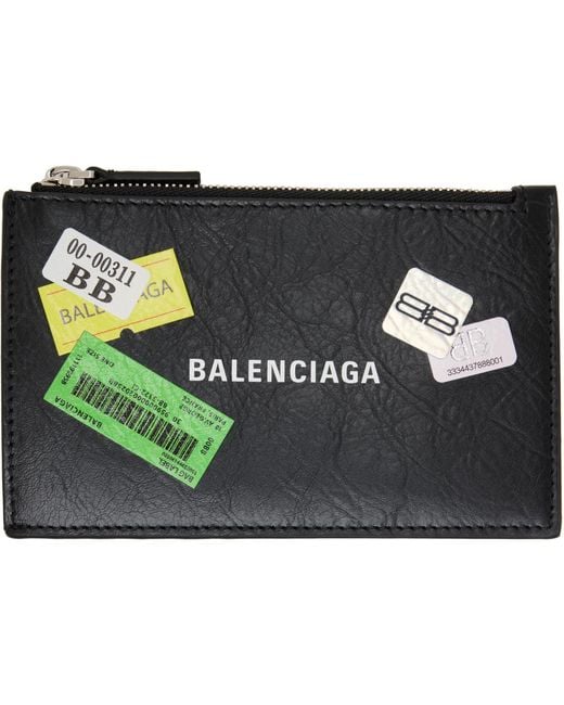 Balenciaga Multicolor Cash Large Long Card Holder