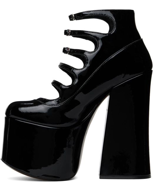 Marc Jacobs Black 'the Patent Leather Kiki' Heels