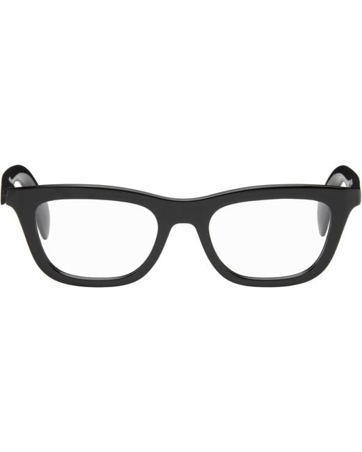 Gucci Black Rectangular Glasses