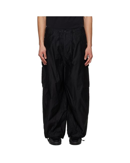 Needles Black H.D. Bdu Cargo Pants for men