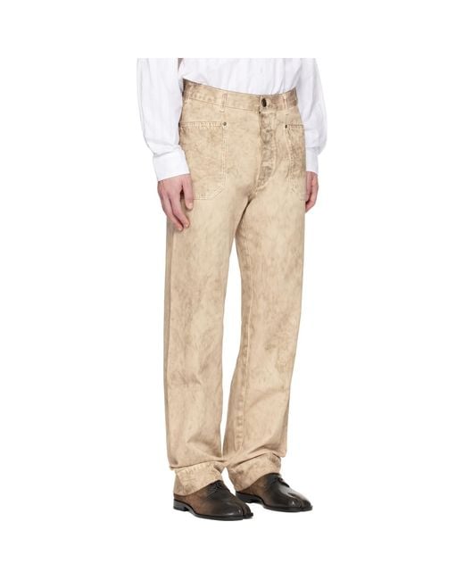 Vivienne Westwood Natural Carpenter Jeans for men