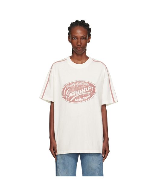 Ksubi White Off- 'Genuine' Boyfriend Short Sleeve T-Shirt