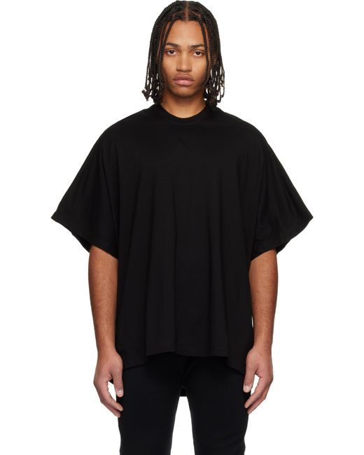 Julius Black Europa Base Oversized T-Shirt for men
