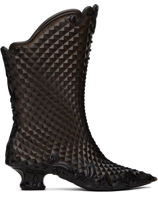 Y. Project Black Melissa Edition Court Boots