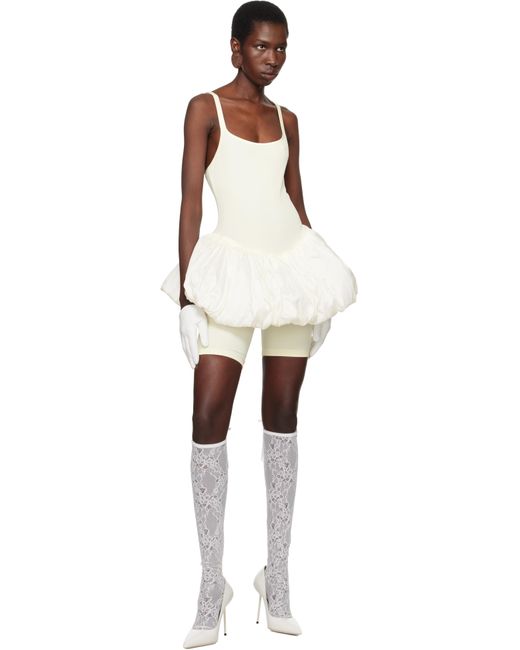Justaucorps À Ourlet Bouffant Exclusif À Ssense VAQUERA en coloris Black