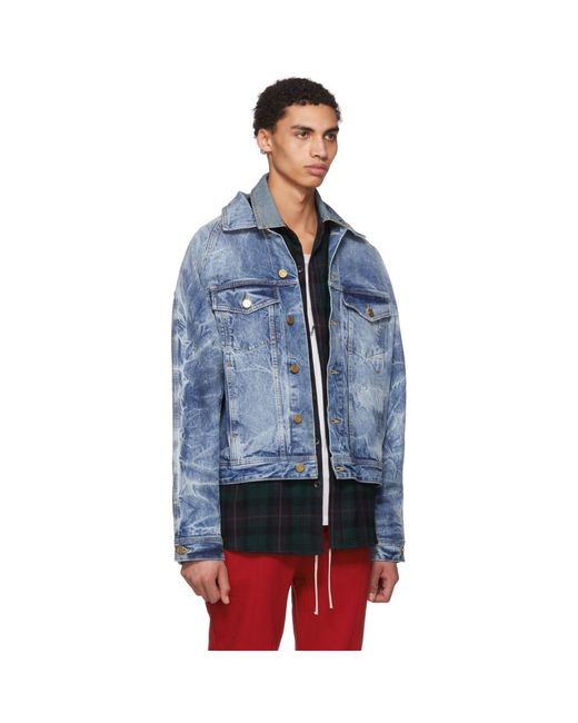 Indigo Selvedge Holy Water Denim Jacket 