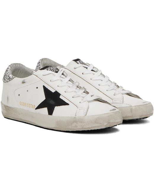 Golden Goose Deluxe Brand En Goose Ssense限定 ホワイト Super-star スニーカー Black