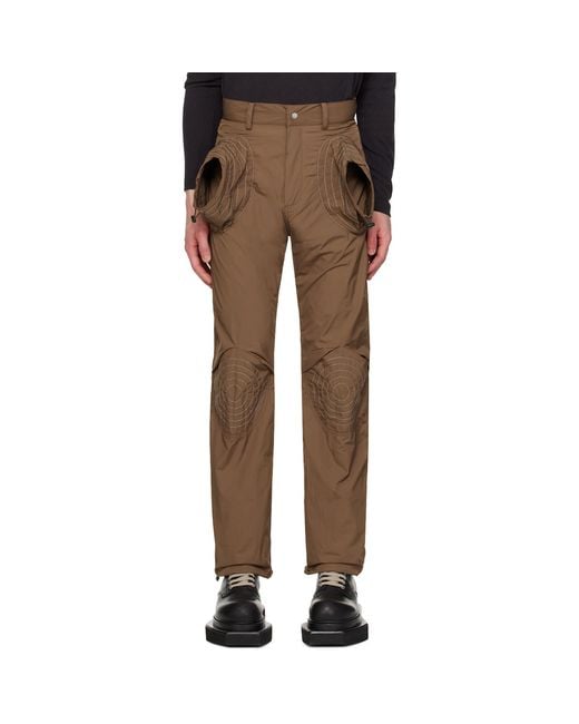 Uncertain Factor Black Merug Stealth Trousers for men