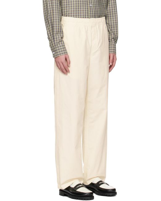 Pantalon lucien blanc cassé Palmes pour homme en coloris Natural