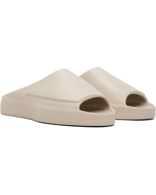 Fear Of God White Essentials Los Feliz Slides for men