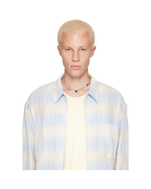 Justine Clenquet Metallic Nick Necklace for men