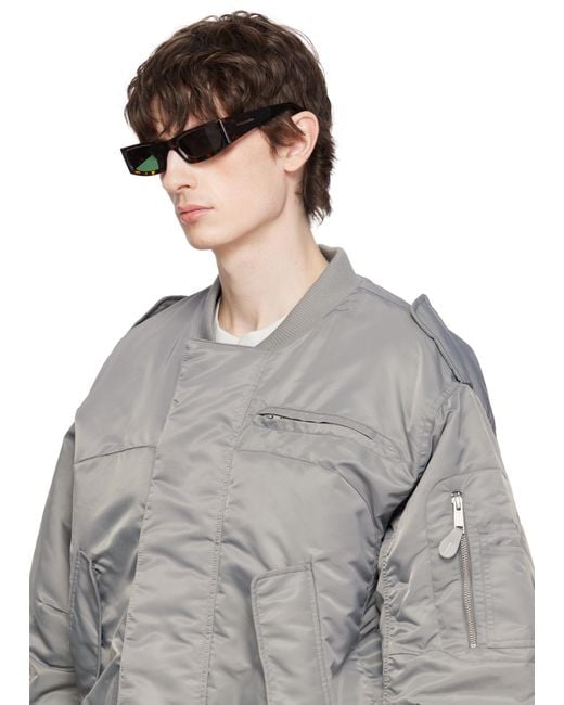 Entire studios Green Ssense Exclusive Elemental Sunglasses for men