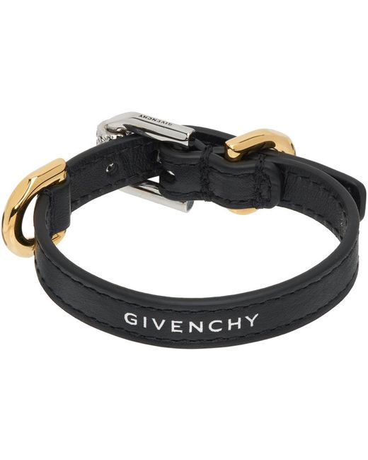 Givenchy Black Voyou Bracelet