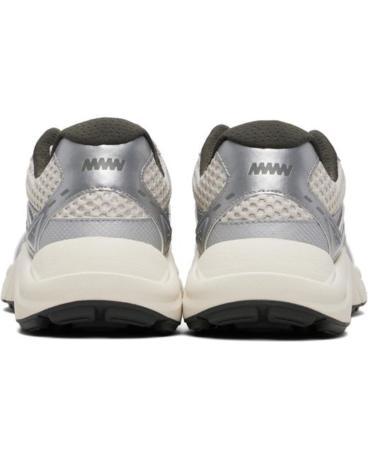 Hugo Off HUGO Off- Mesh Faux-Leather Sneakers in Black for Men | Lyst