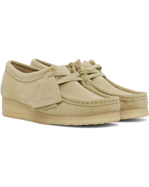 Clarks Black Wallabee Derbys