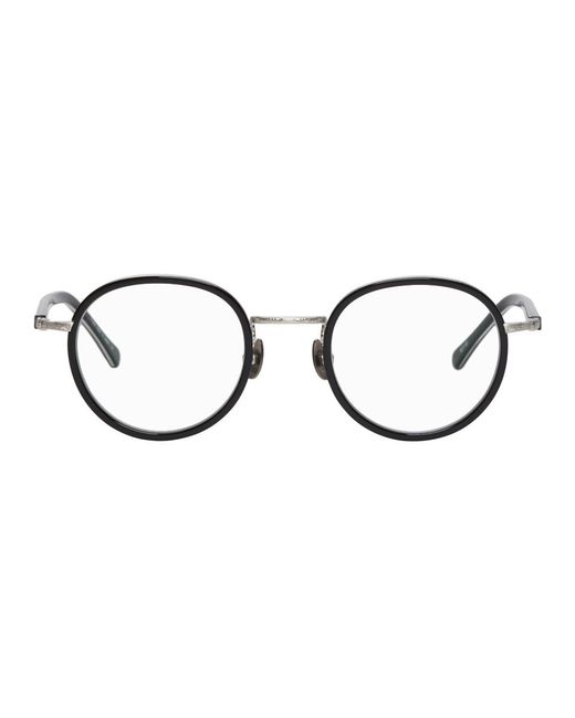 Matsuda Metallic Black And Silver M3076 Brushed Glasses for men