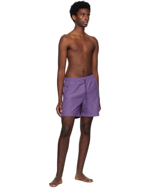 Carhartt Purple Chase Swim Shorts for men