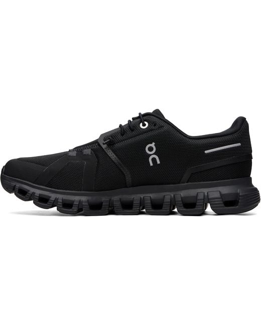 On Shoes Black Cloud 6 Sneakers for men