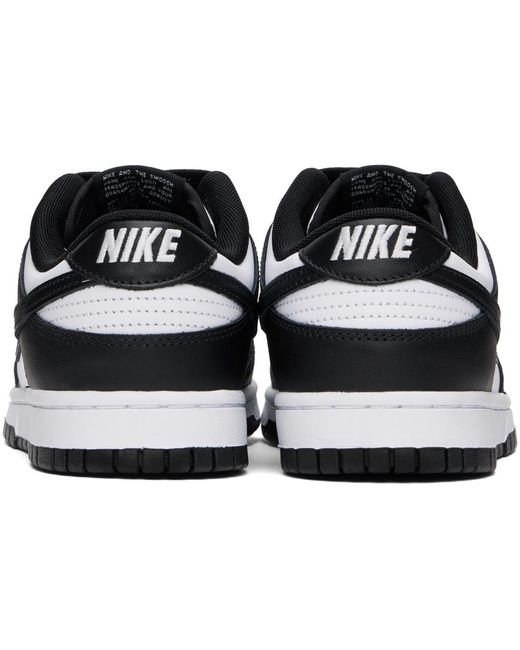 Nike Black Dunk Low Retro Sneakers for men