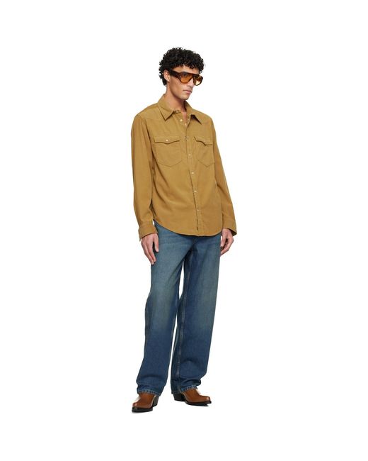 Isabel Marant Multicolor Tan Vasco Shirt for men