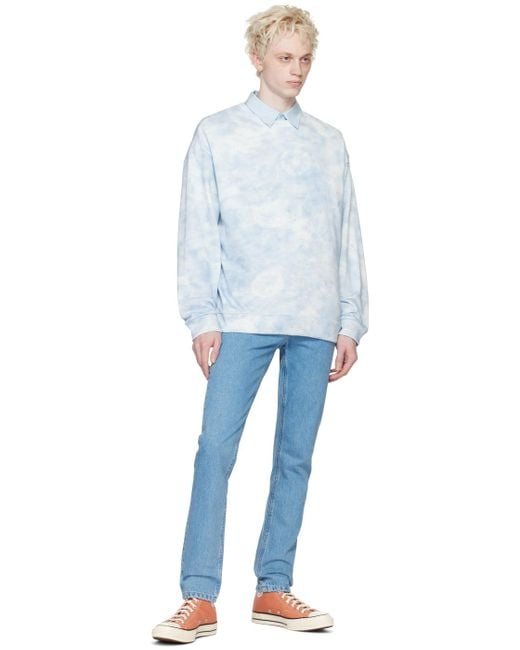 A.P.C. Multicolor . Blue Hubert Sweatshirt for men