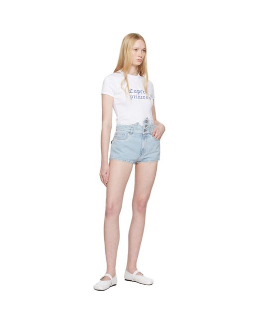 Coperni White Disney 'Princess' Slim-Fit T-Shirt