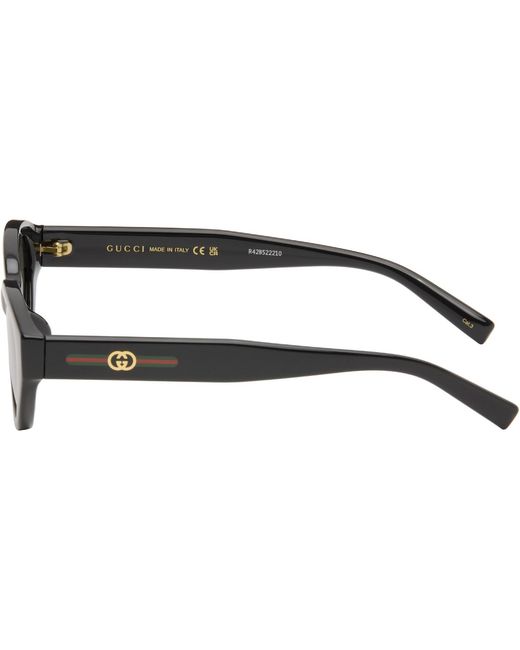 Gucci Black Lines Sunglasses