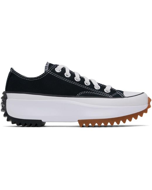 Converse Black Run Star Hike Low Top Sneakers for men