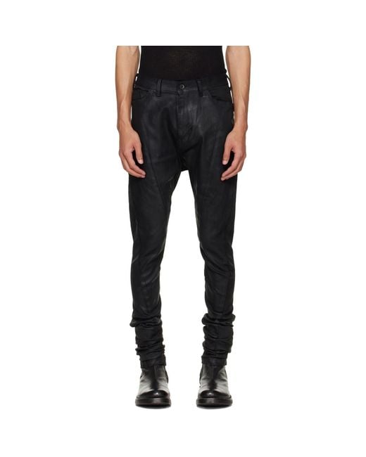 Julius Coated Gazelle Skinny Jeans in Black for Men | Lyst UK