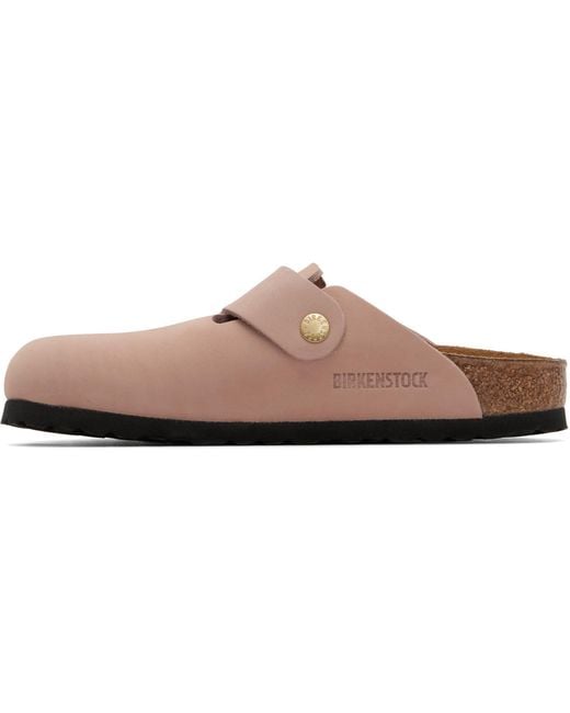 Birkenstock Black Narrow Boston Big Buckle Slip-On Loafers