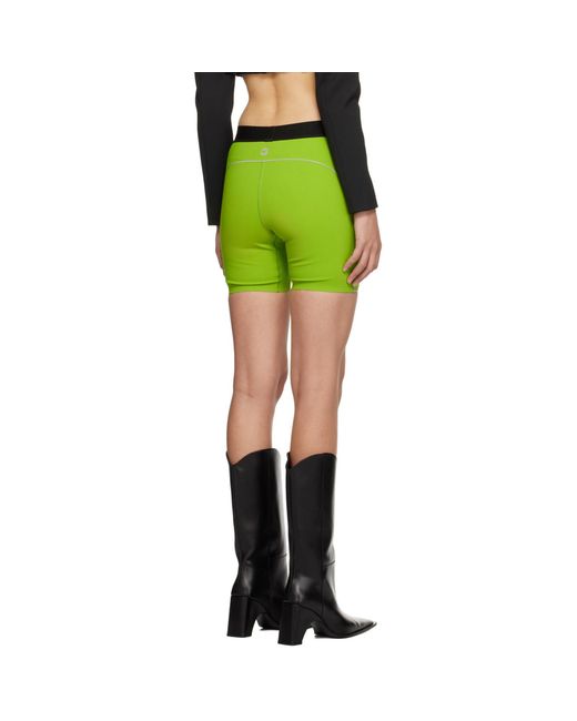 Coperni Green C+ Shorts